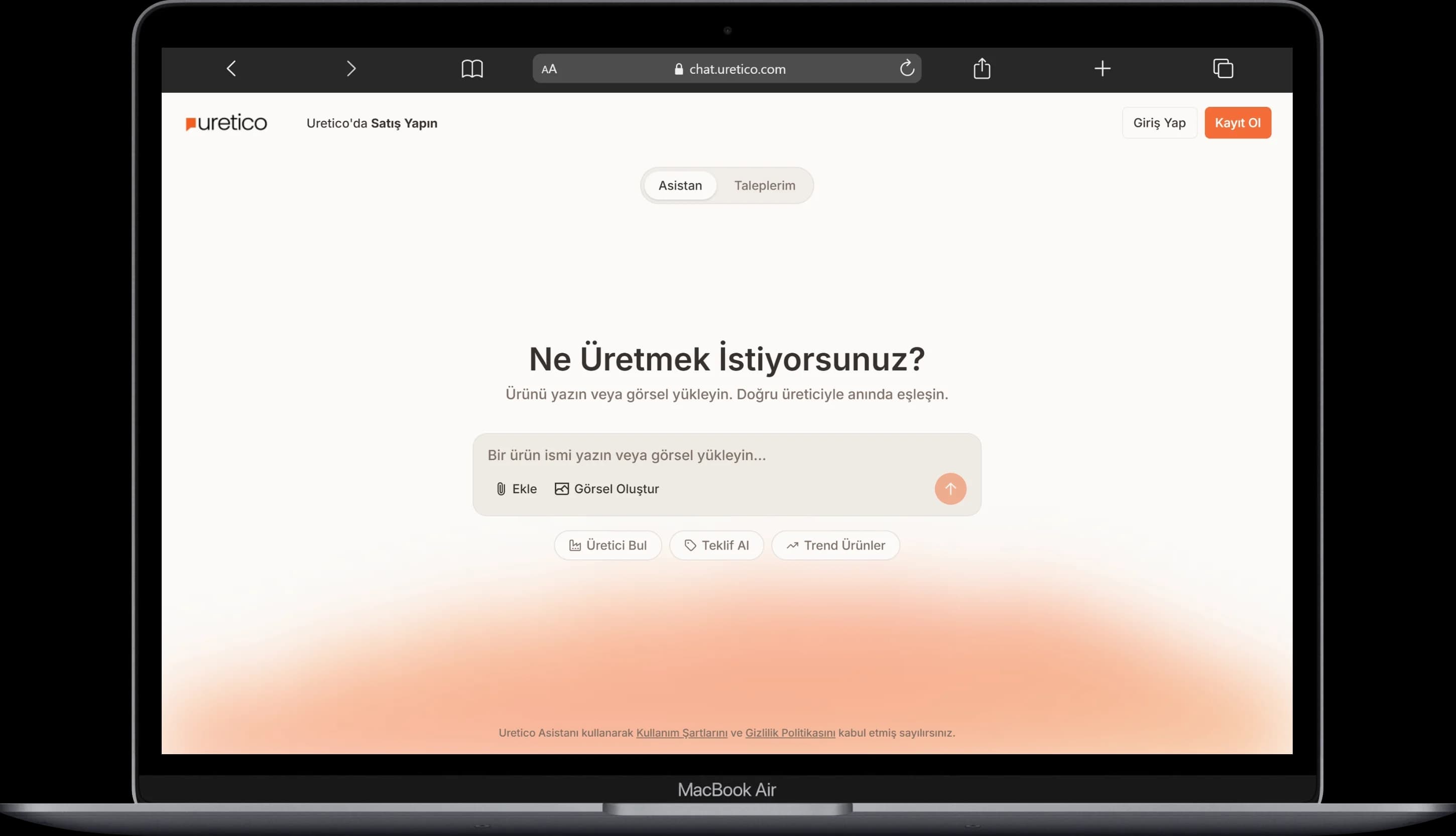 Uretico AI - Akıllı Ürün Asistanı