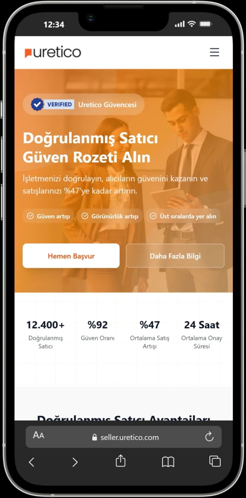 Uretico Seller - Satıcı Platformu