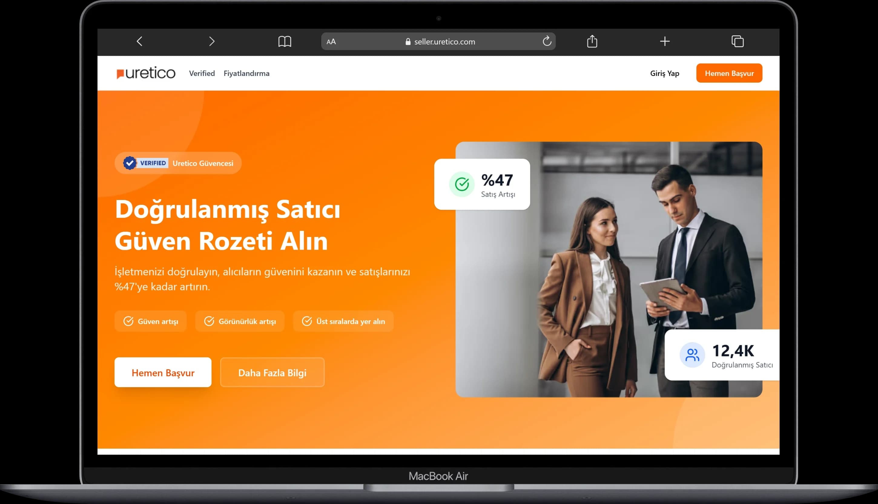 Uretico Seller - Satıcı Platformu